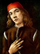 Portrait of a Young Man  fdgdf Botticelli